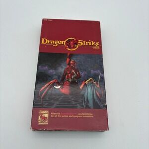 Dragon Strike Video VHS 1993 TSR Inc Fantasy Adventure hyperReality D&D RPG